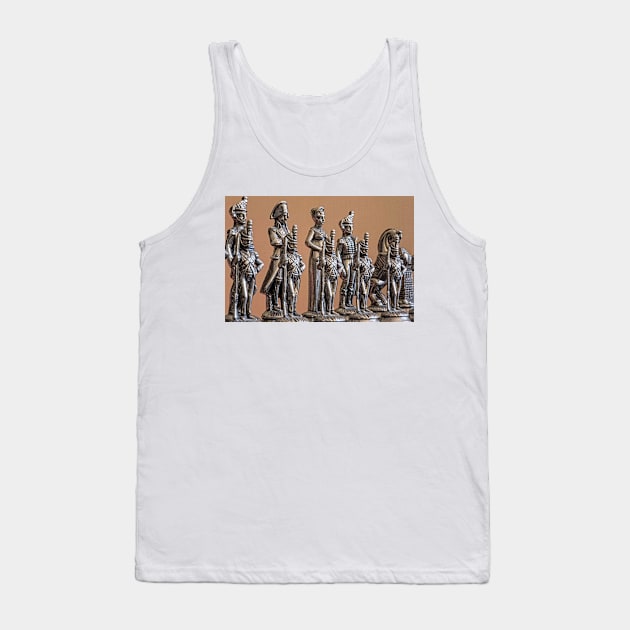 Lining Up The Troops - 1 - The Macro Isolation Series Tank Top by PrinceJohn